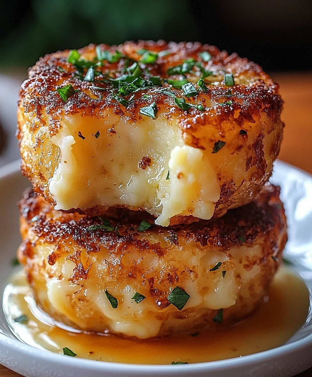 Mashed Potato Cheese Puffs