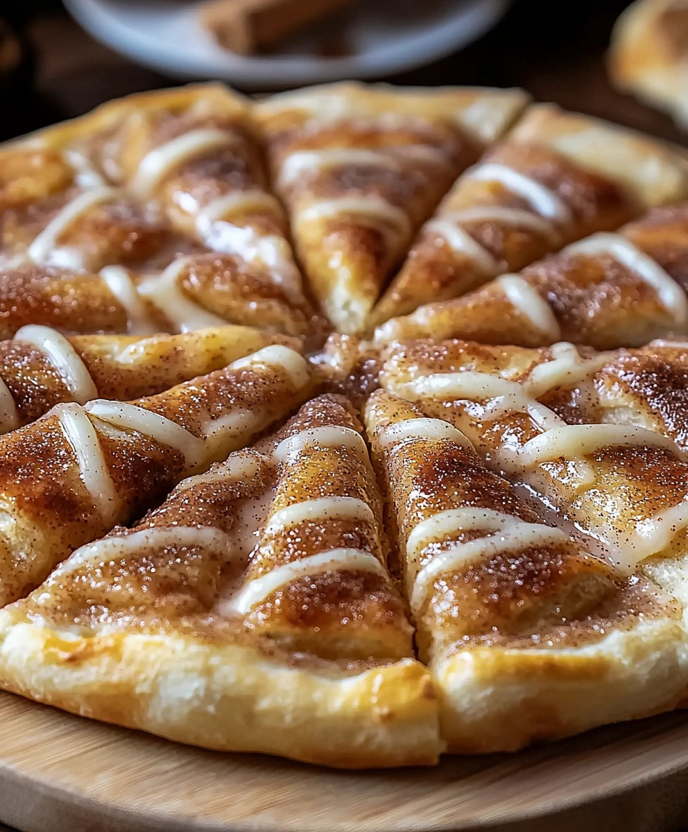 Cinnamon Sugar Pizza