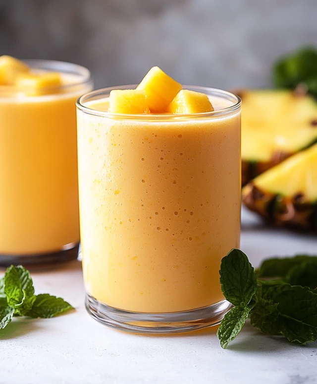 Mango Pineapple Smoothie