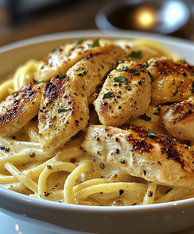 Creamy Chicken Alfredo Sauce
