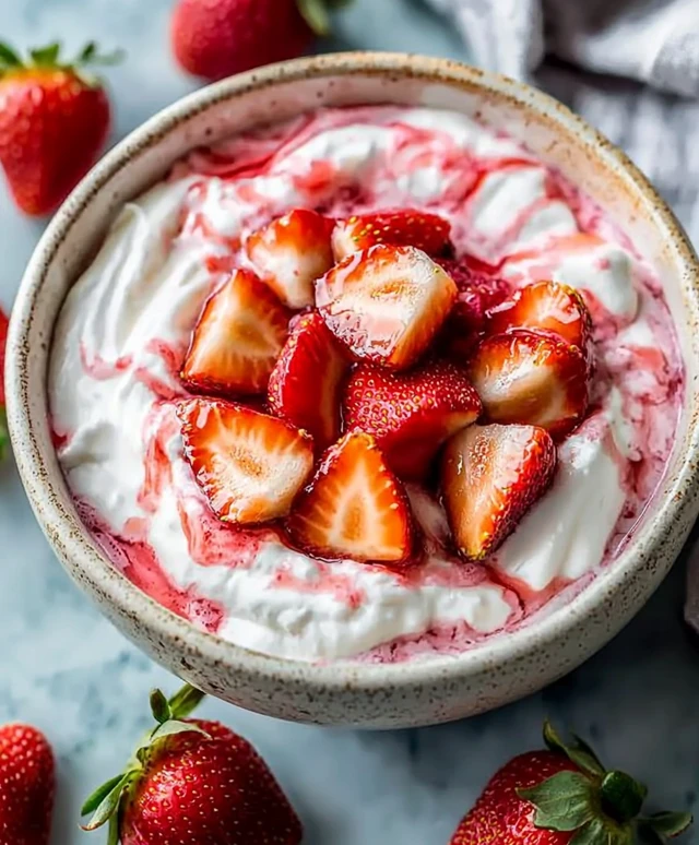 Strawberry Cheesecake Dip