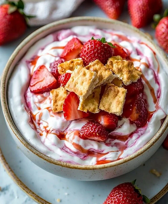 Strawberry Cheesecake Dip
