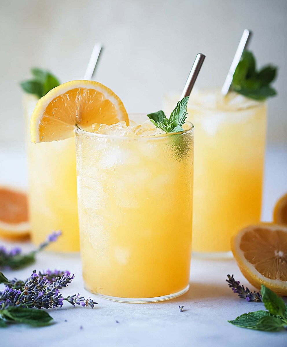 Coconut Lavender Lemonade