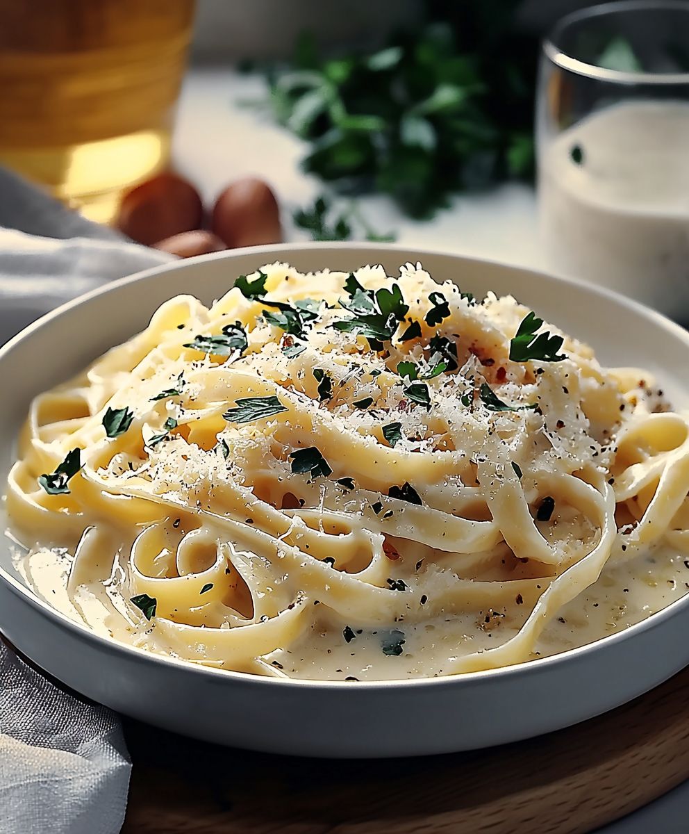 Creamy Fettuccine Alfredo