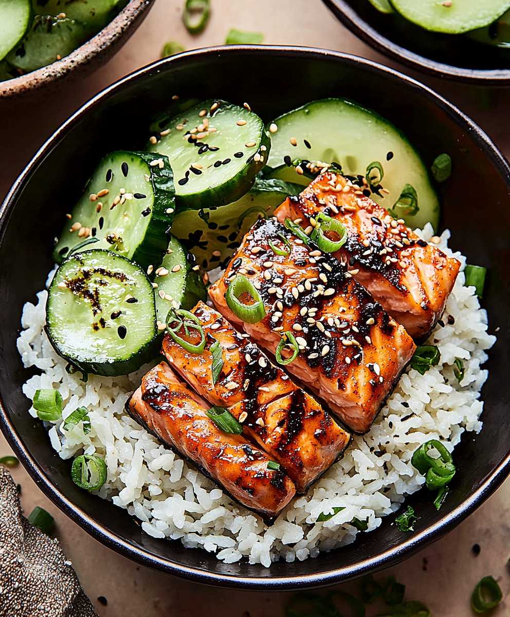 Miso Salmon Bowl