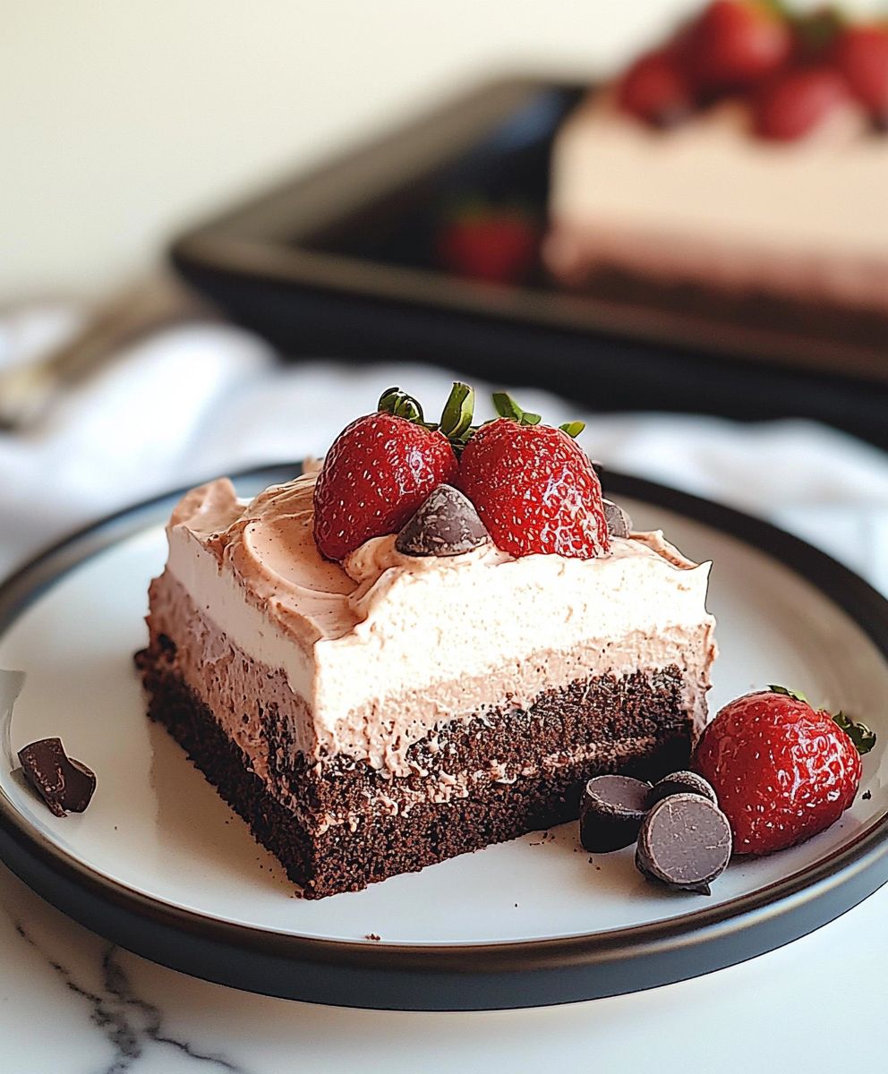 Chocolate Tres Leches Cake