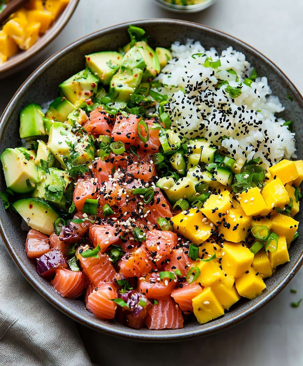 Poke Bowl Ingredients