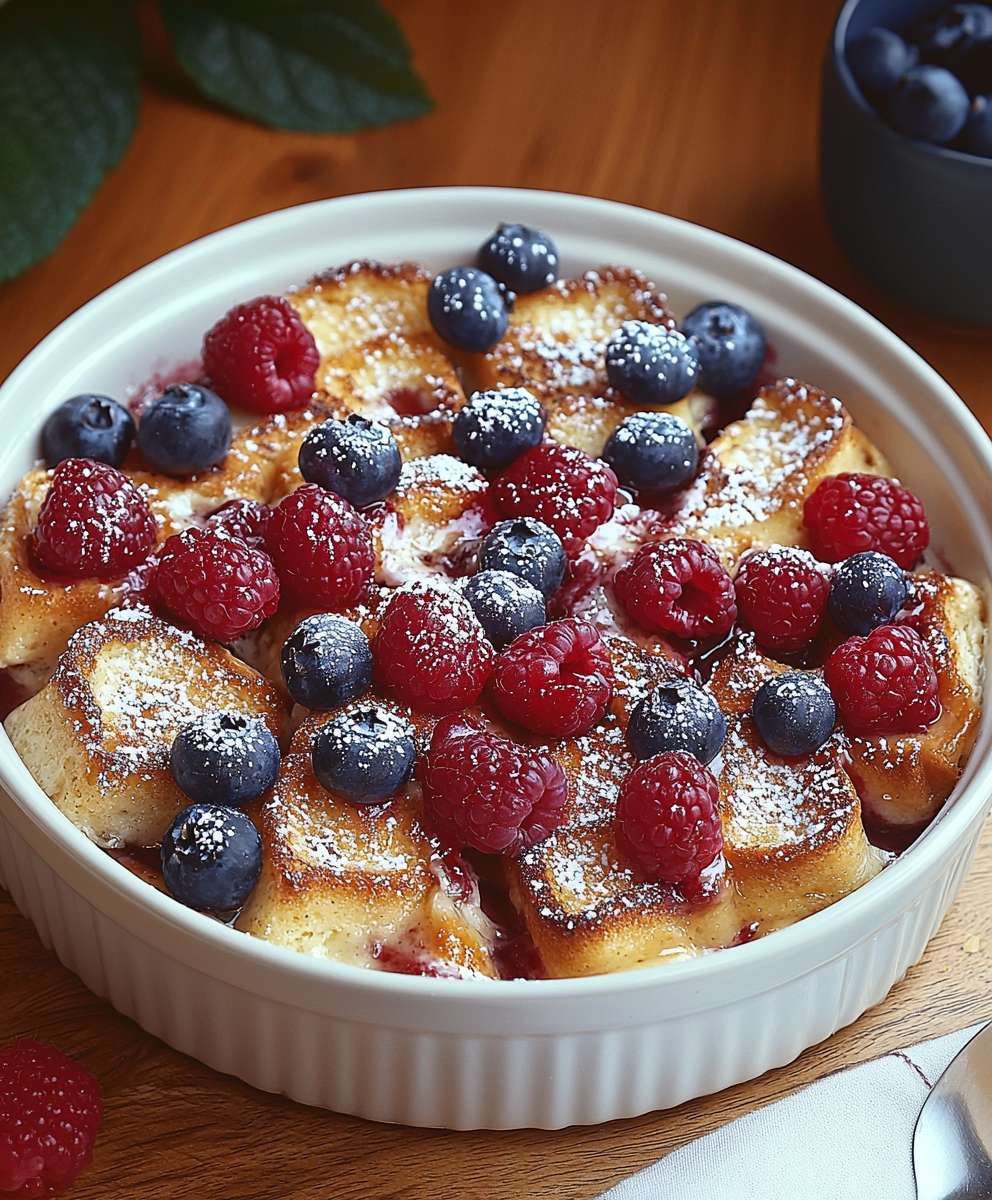Berry French Toast Casserole