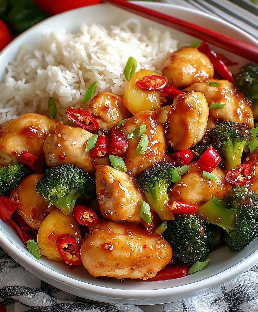 Hunan Chicken dish
