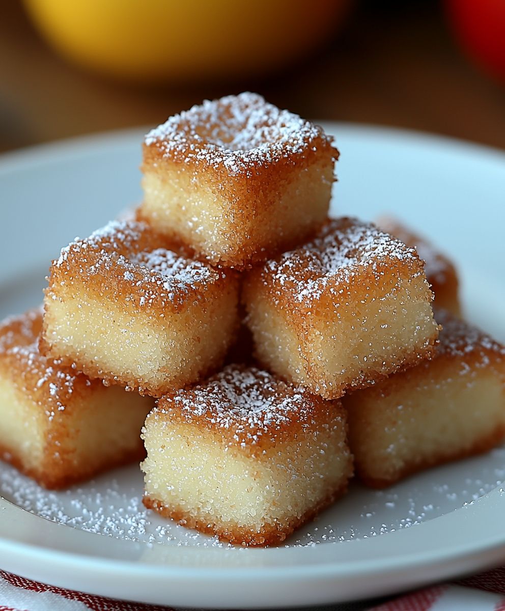 Angel Food Churro Bites