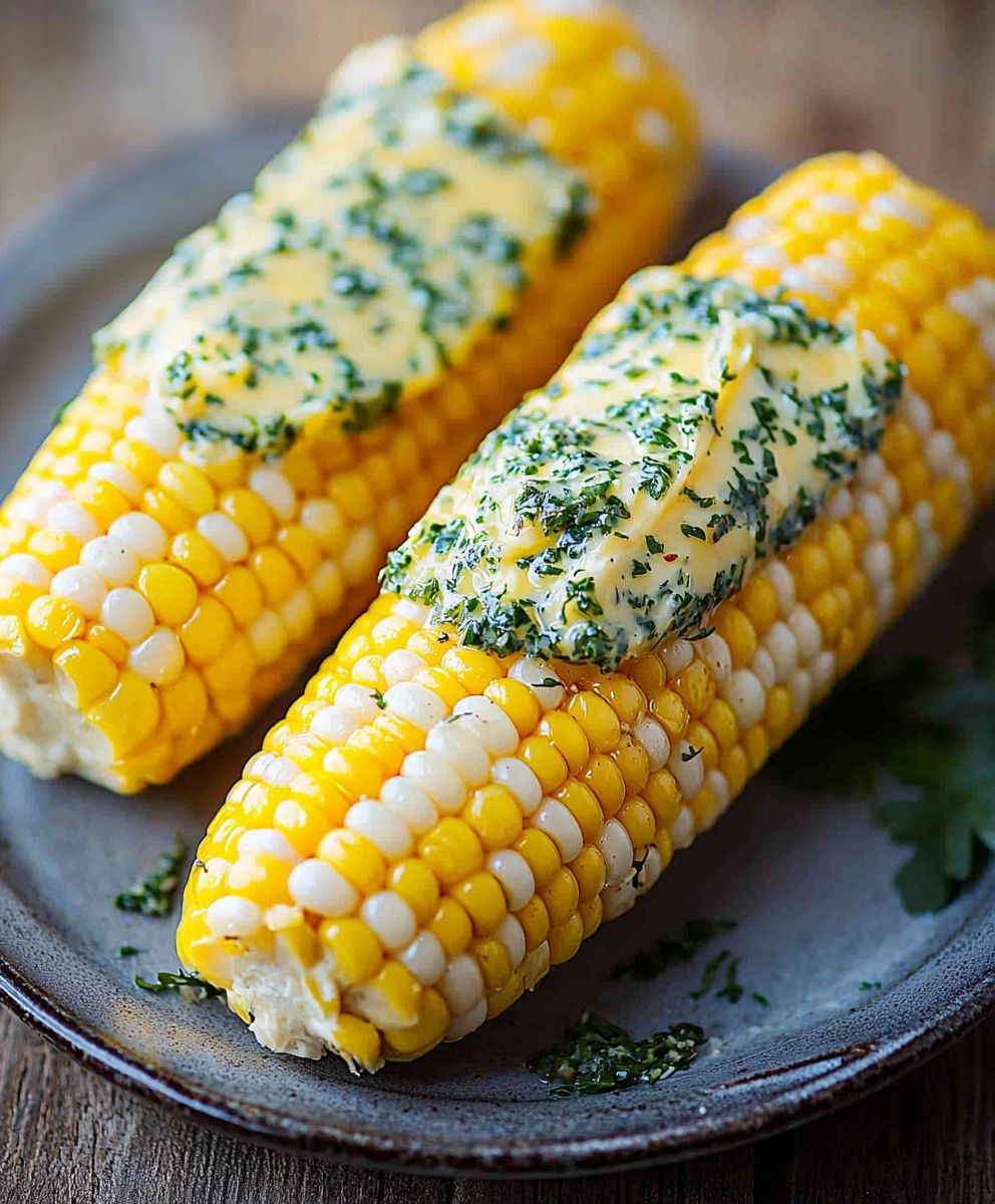 Herb Butter Corn