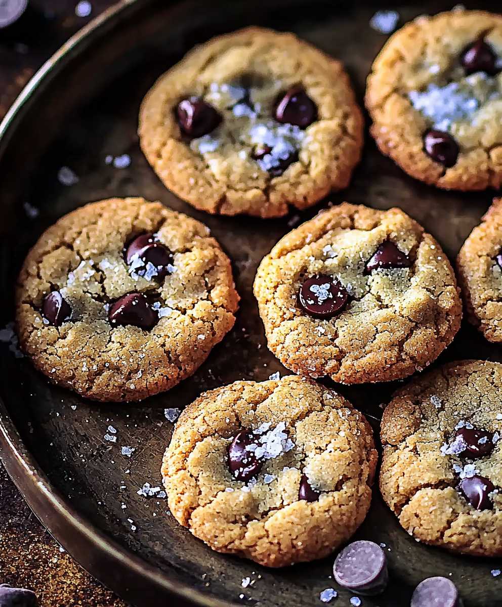 Tahini Chocolate Chip Cookies