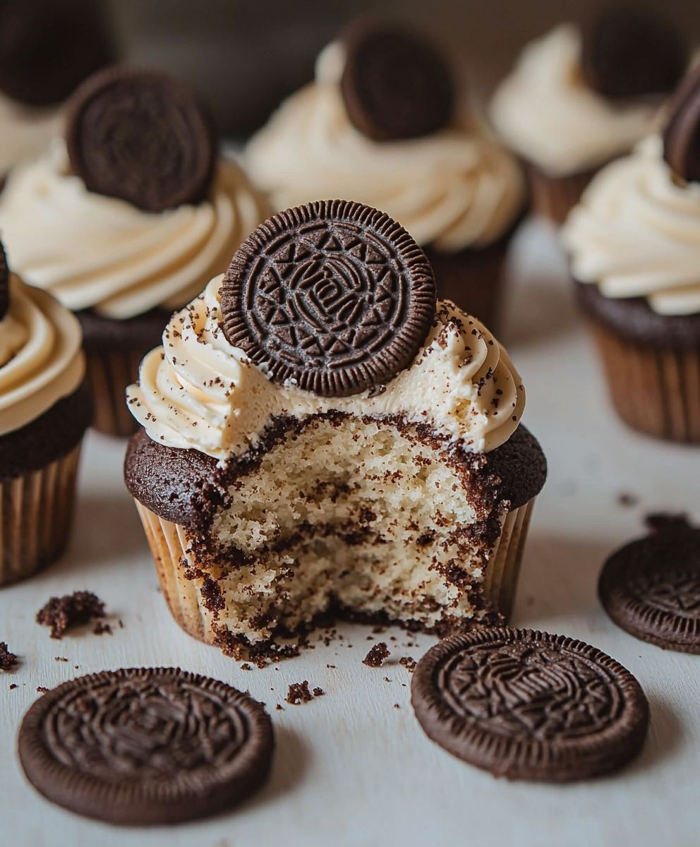 Cookies and Cream Cupcakes