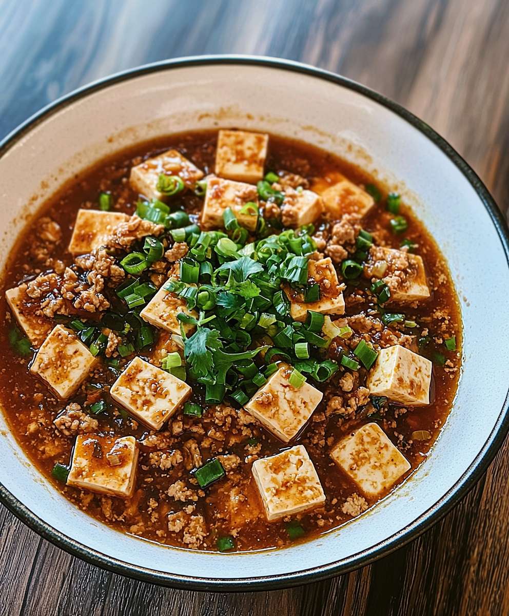 Mapo Tofu dish