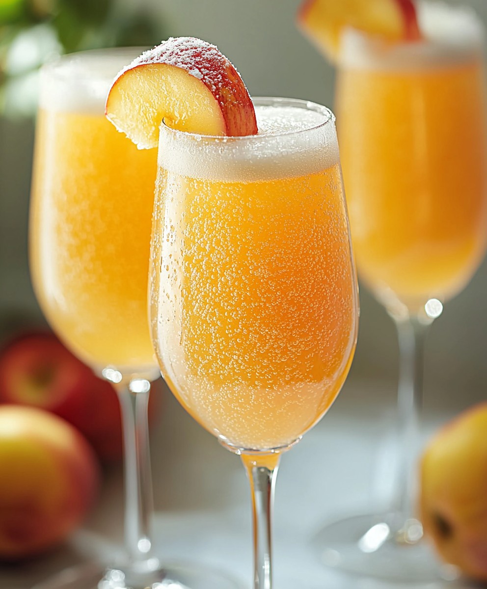 Easy Bellini Cocktail