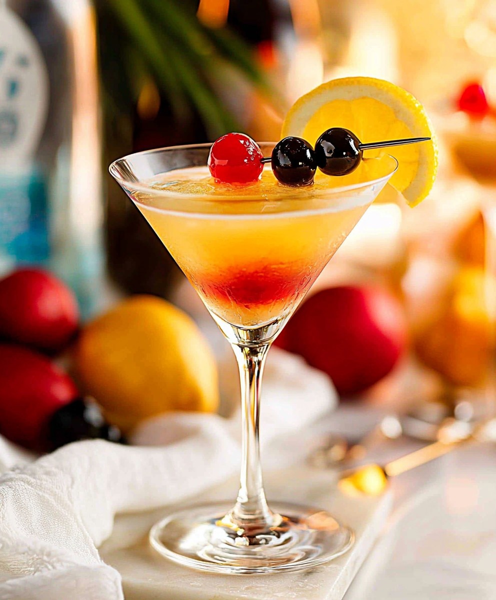 Martini cocktail