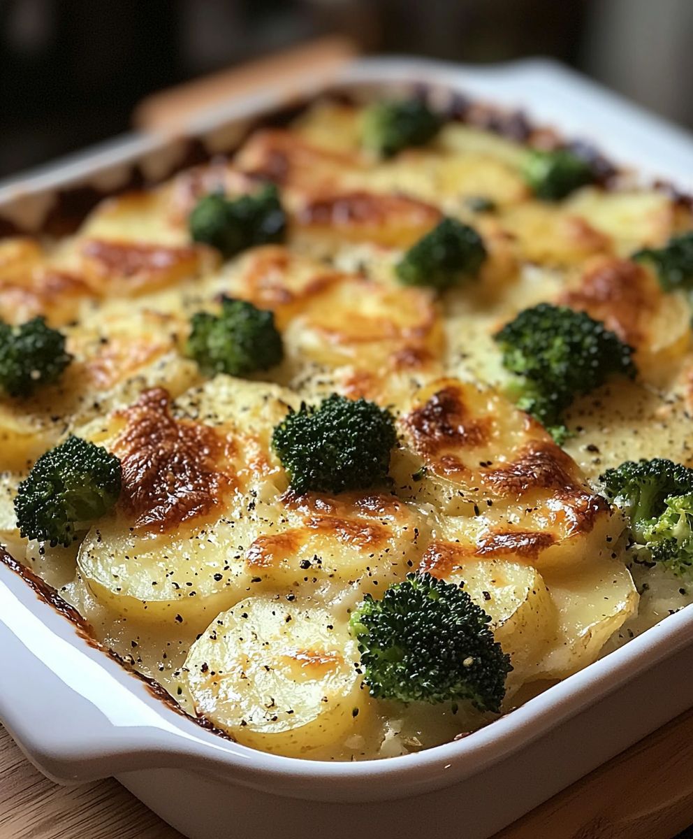 Potato Broccoli Casserole