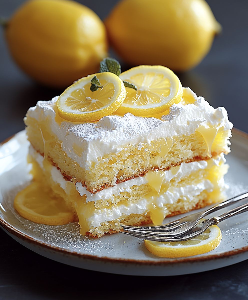 Lemon Lush Cake