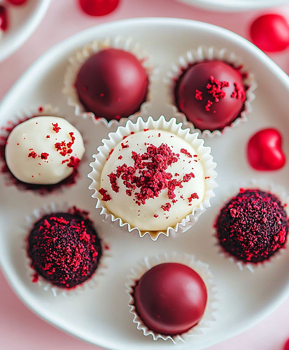 Red Velvet Truffles