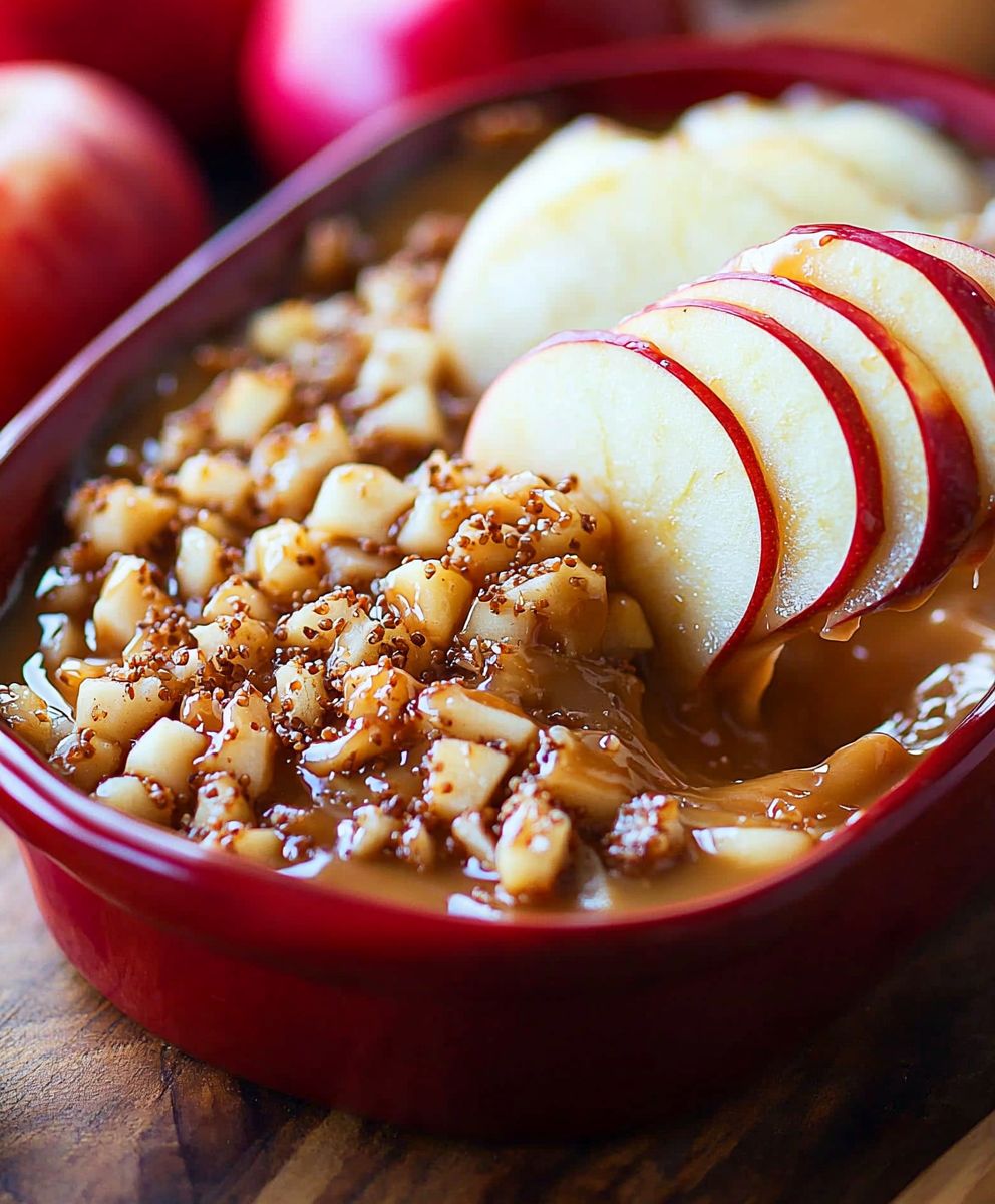 Caramel apple dip