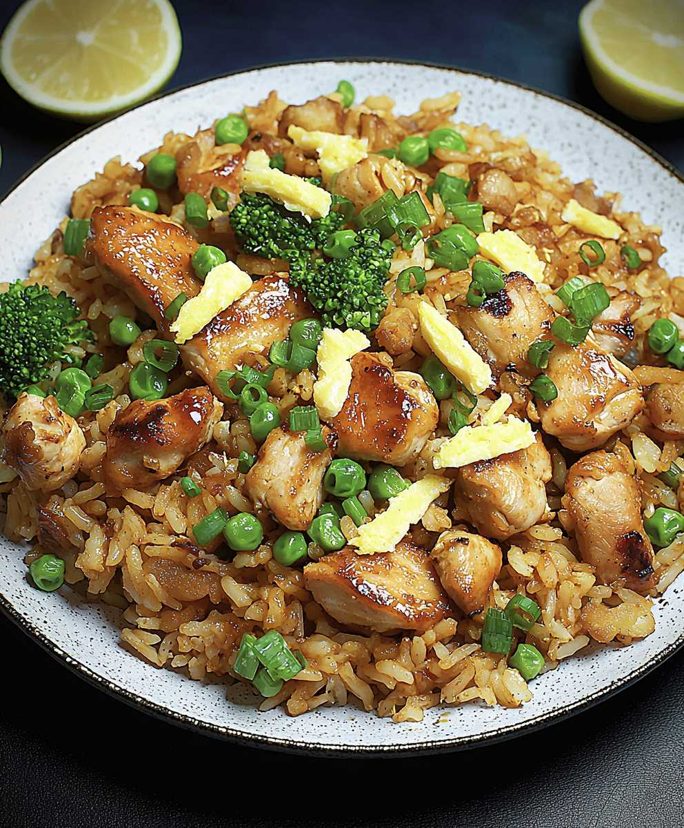 Teriyaki Chicken Fried Rice