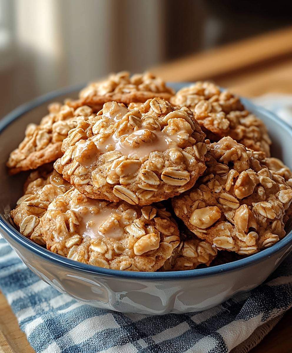 Oatmeal walnut cookies