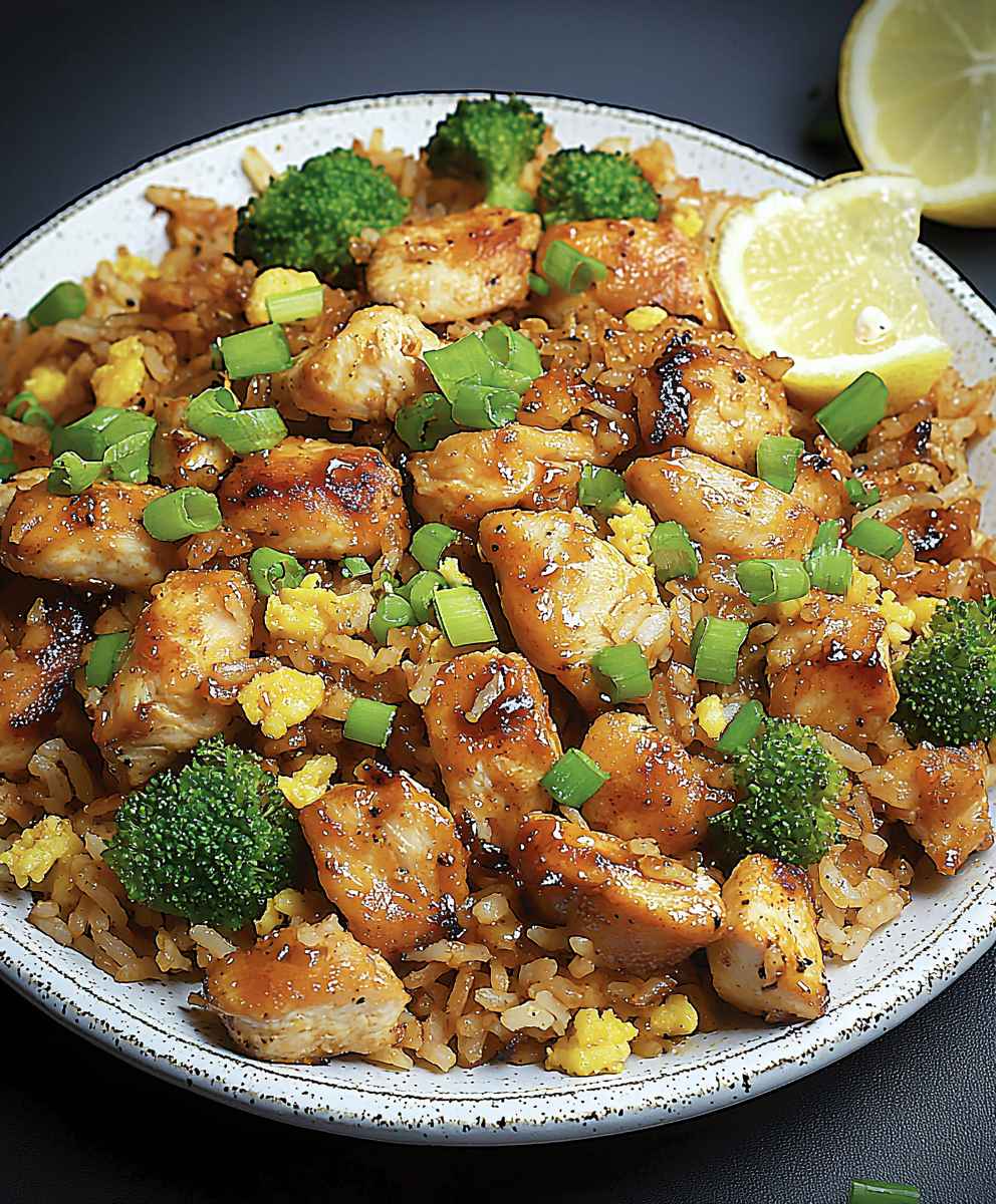 Teriyaki Chicken Fried Rice