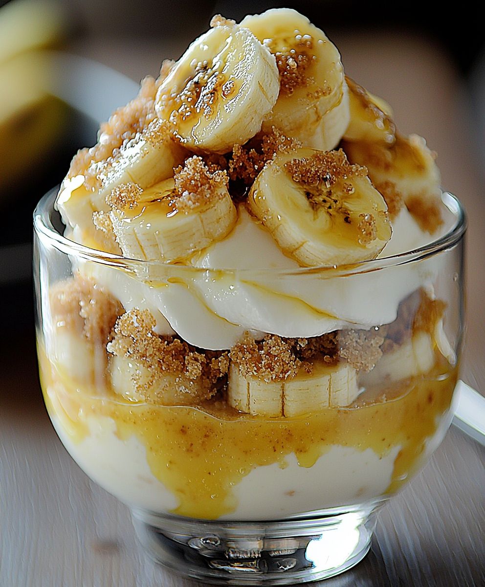 Bananas Foster Pudding