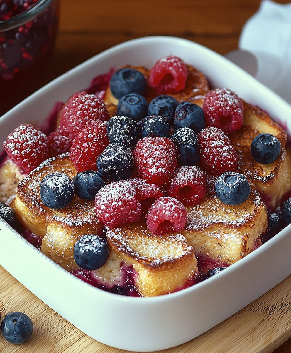 Berry French Toast Casserole