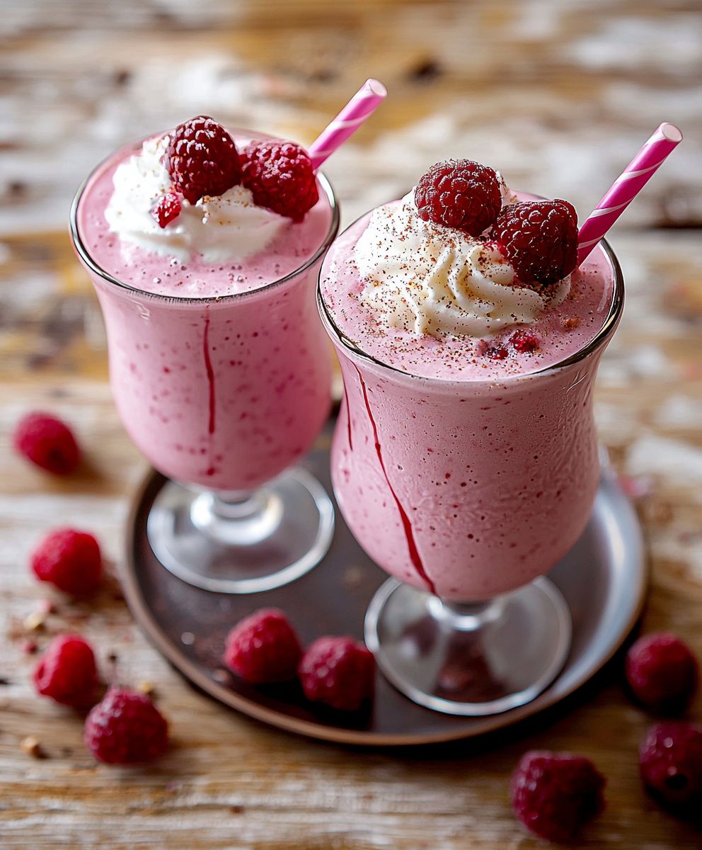 Raspberry Milkshake