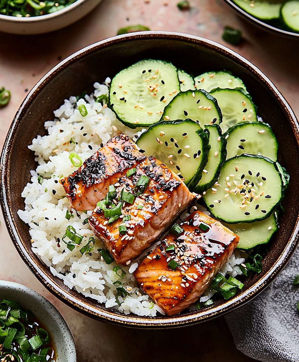 Miso Salmon Bowl