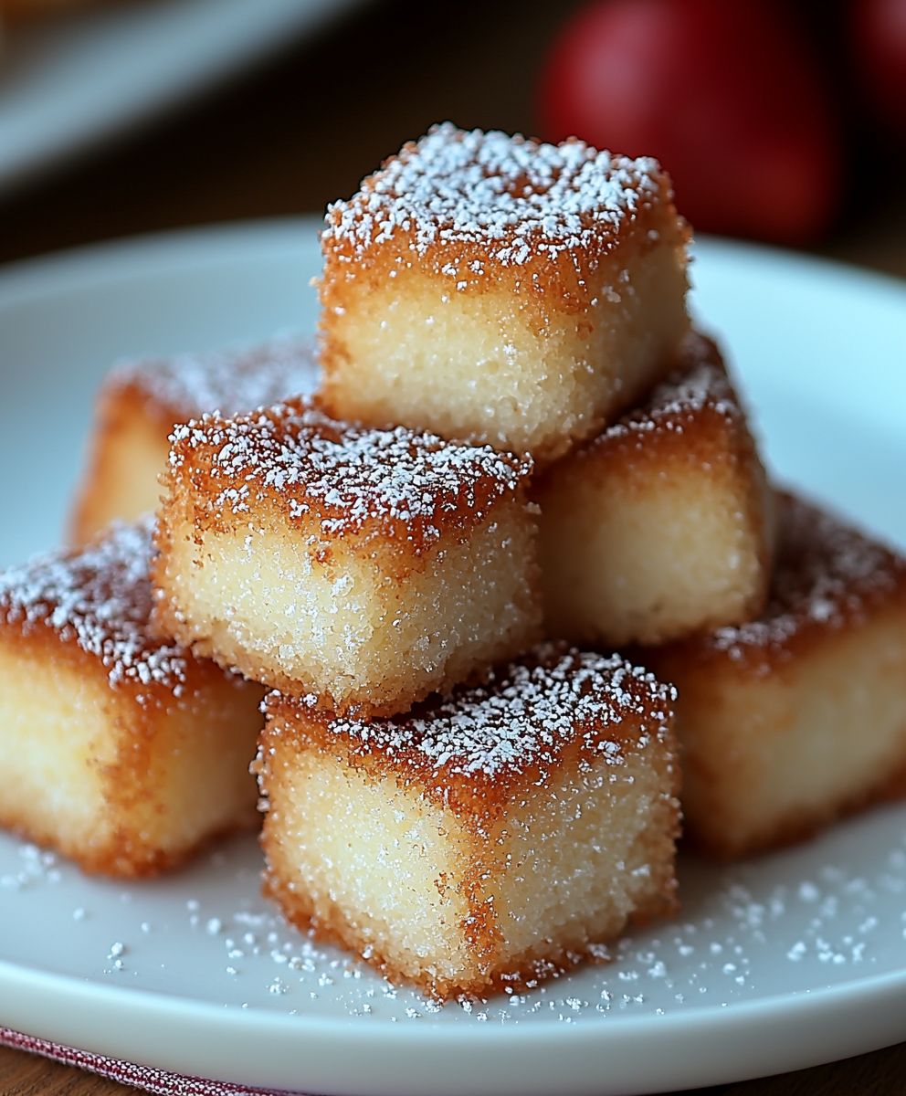 Angel Food Churro Bites