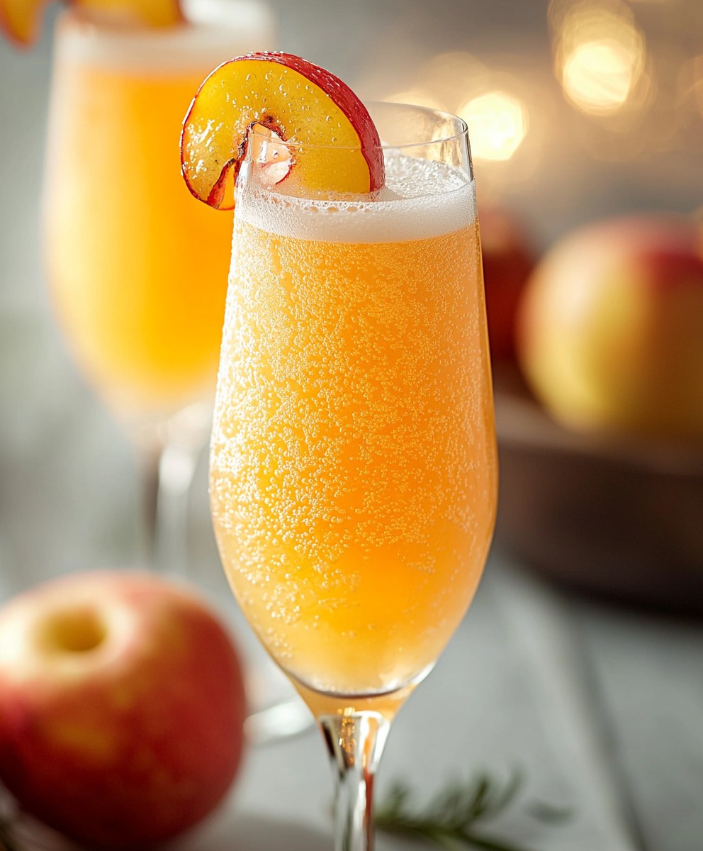 Easy Bellini Cocktail