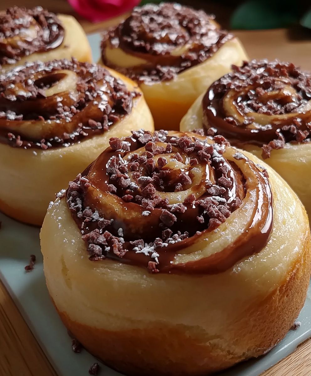 Nutella Cinnamon Rolls