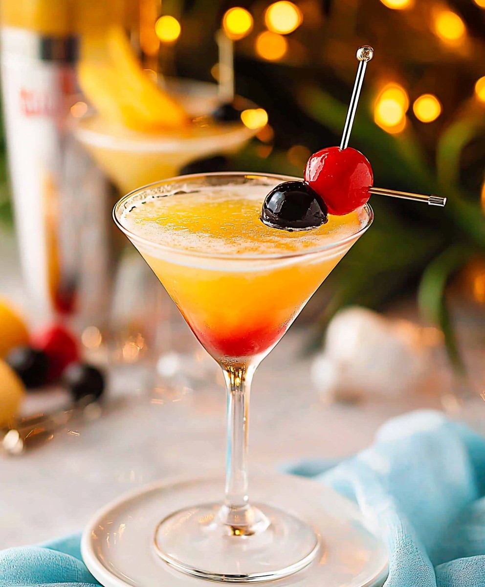 Martini cocktail