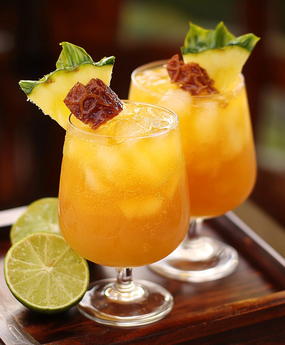 Hawaiian Mai Tai cocktail