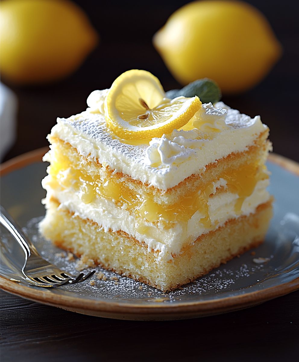 Lemon Lush Cake