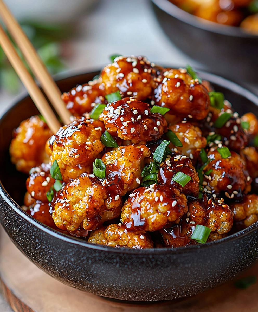Sesame Cauliflower