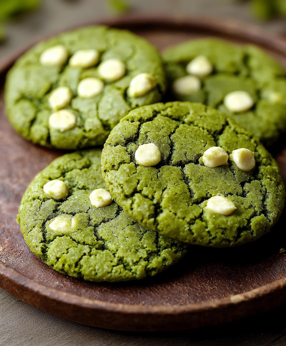 Matcha Cookies Delight