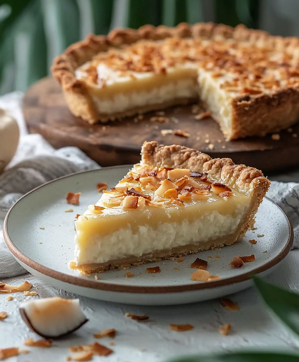 Coconut pie