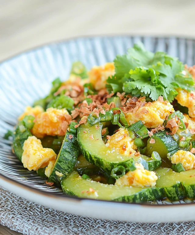 Stir-Fried Bitter Melon Eggs