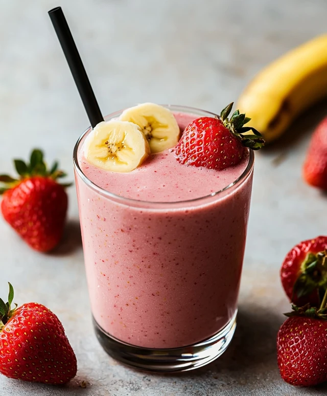 Strawberry Banana Smoothie