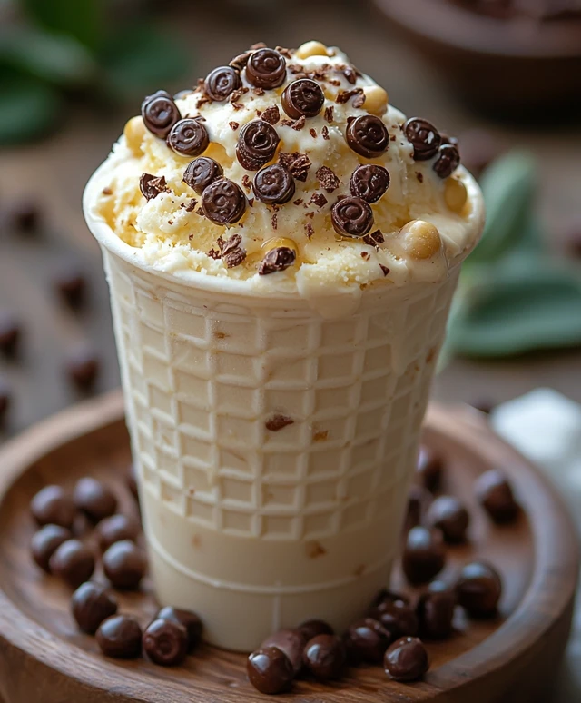 Corn Ice Cream Dessert