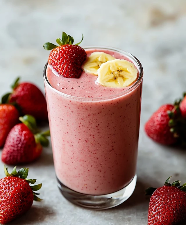 Strawberry Banana Smoothie