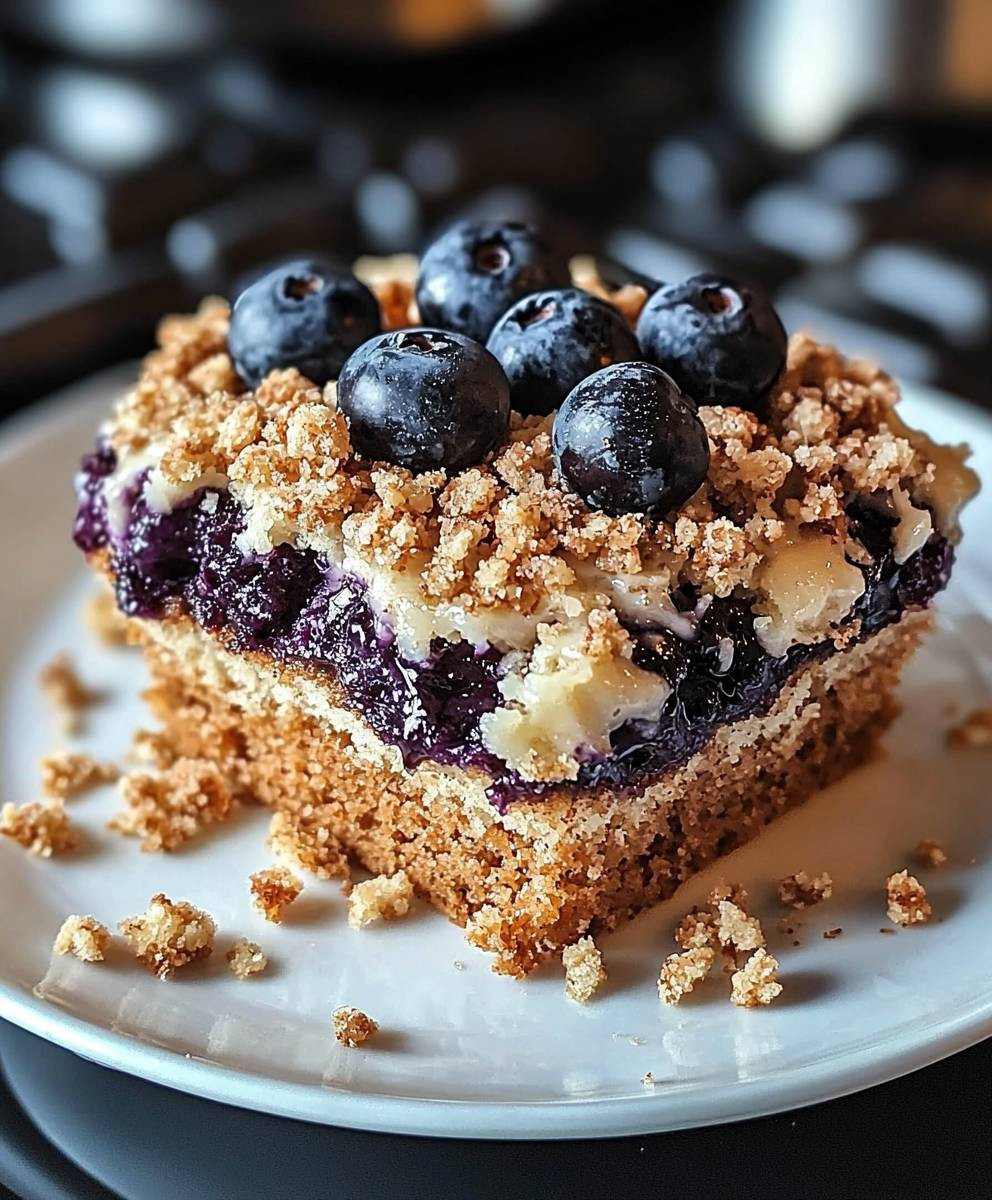 Blueberry Streusel Coffee Cake