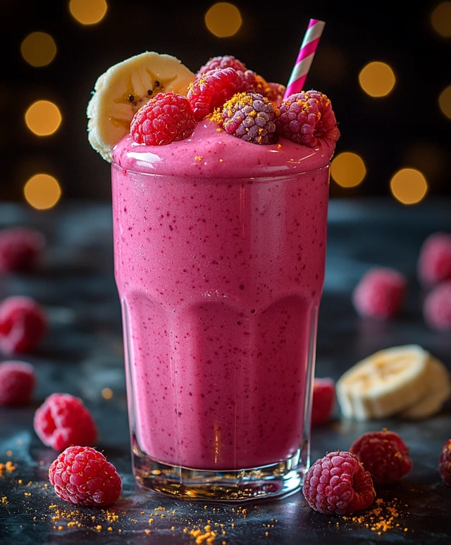 Berry Banana Cauliflower Smoothie