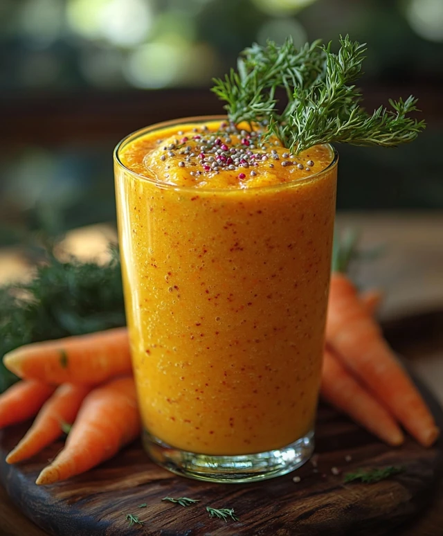 Carrot Smoothie Benefits