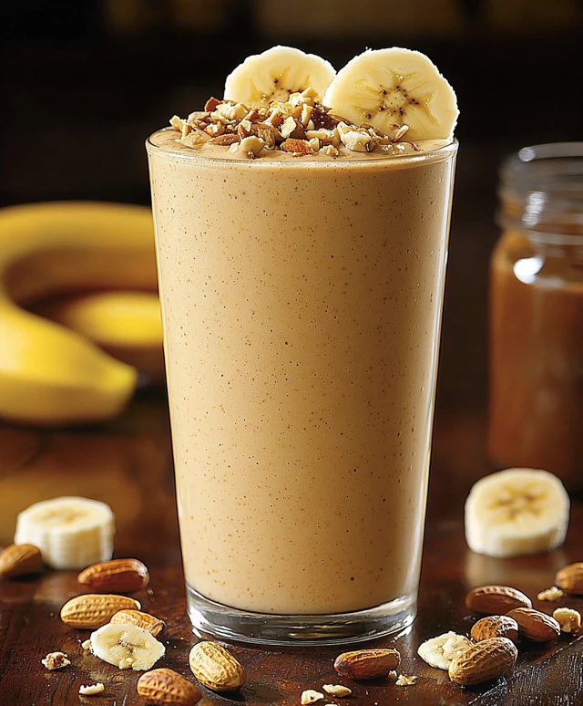 Peanut Butter Banana Smoothie