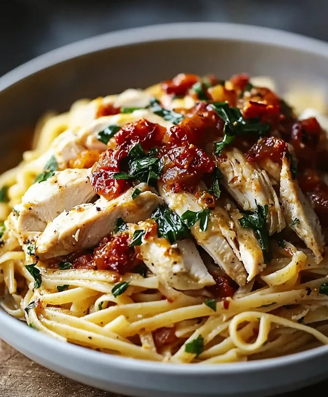 Slow Cooker Chicken Pasta Dish