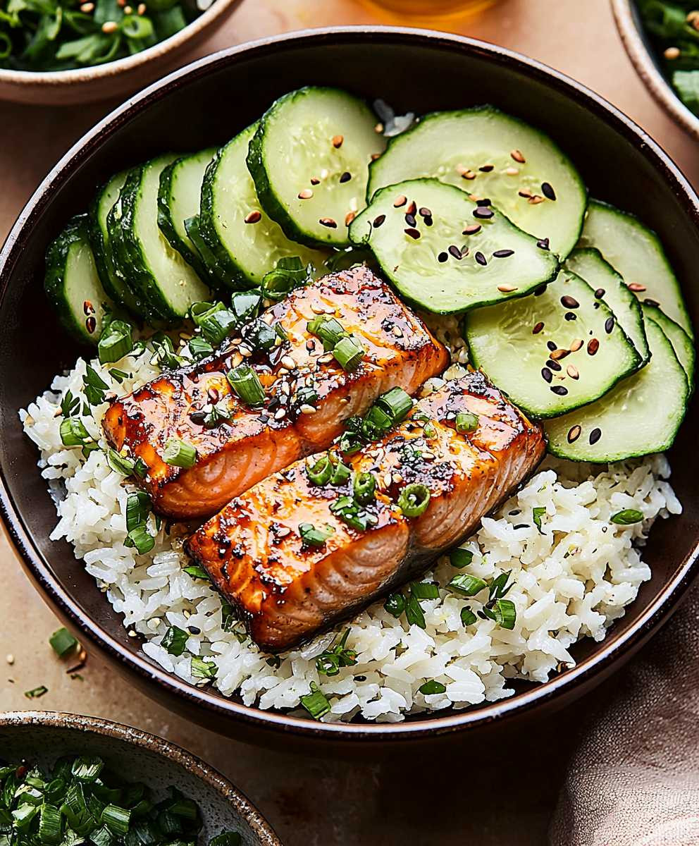Miso Salmon Bowl